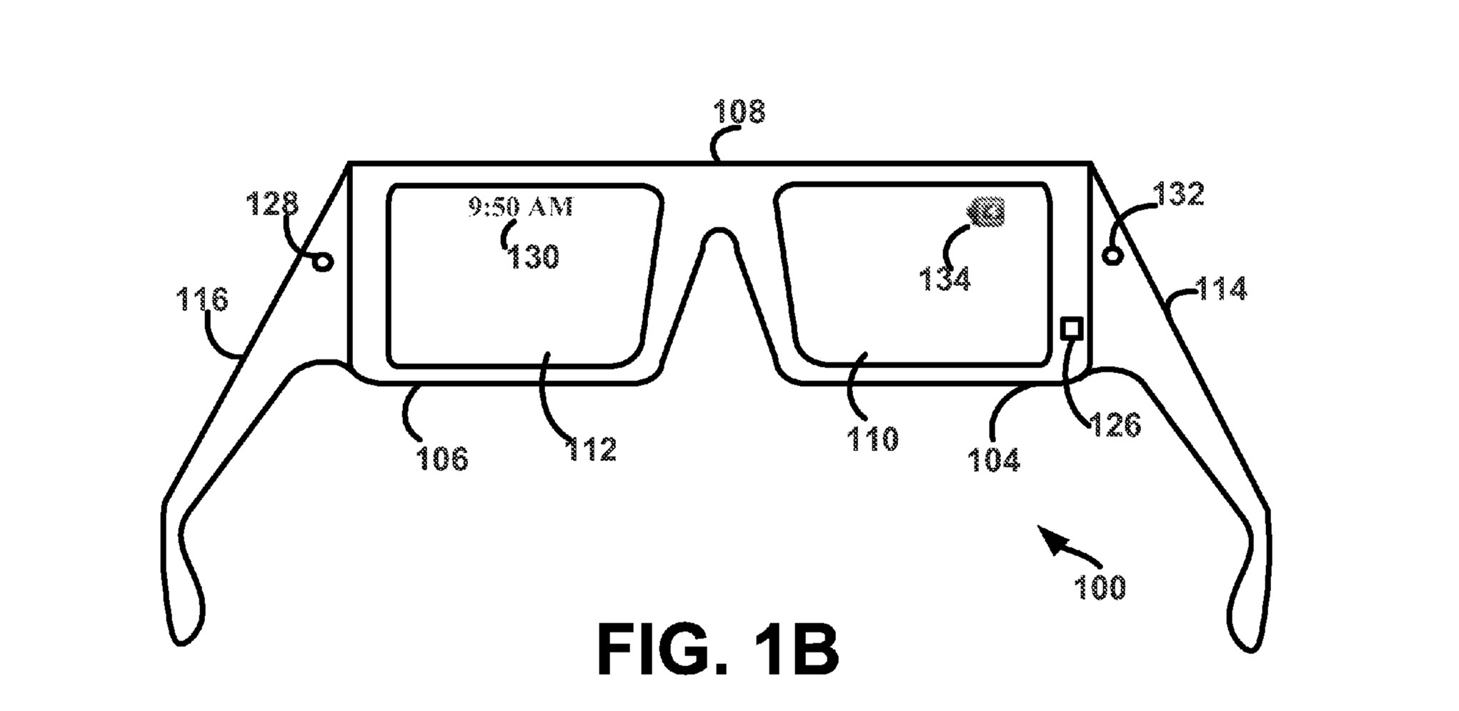 谷歌眼镜新专利的插图