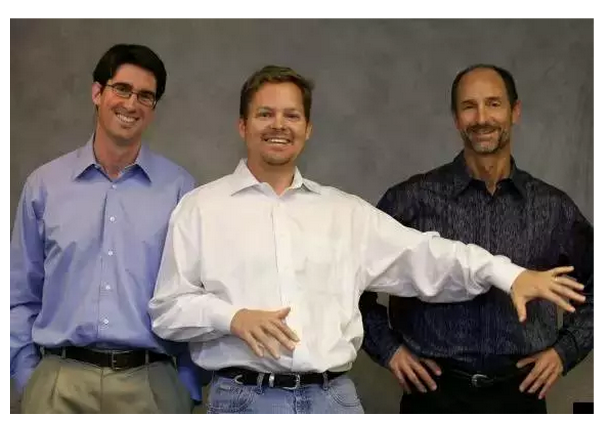 Siri的三位创始人：Adam Cheyer、Dag Kittlaus、Tom Gruber