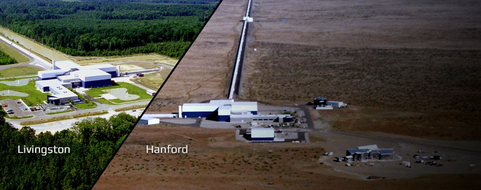 美国的两处LIGO设施——两者相距2000英里以最大限度减少意外信号